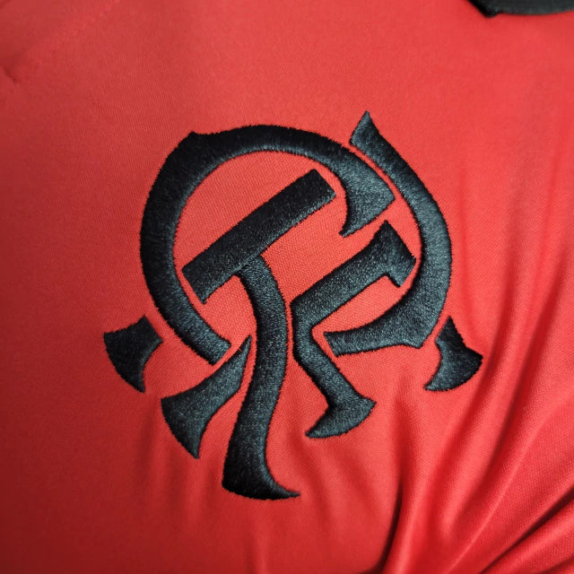 Camisa Polo Flamengo 23/24 - Torcedor Masculina - Vermelho - Manto Elegante