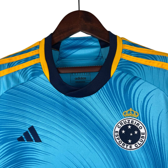 Camisa Cruzeiro III 23/24 - Torcedor Masculina - Azul