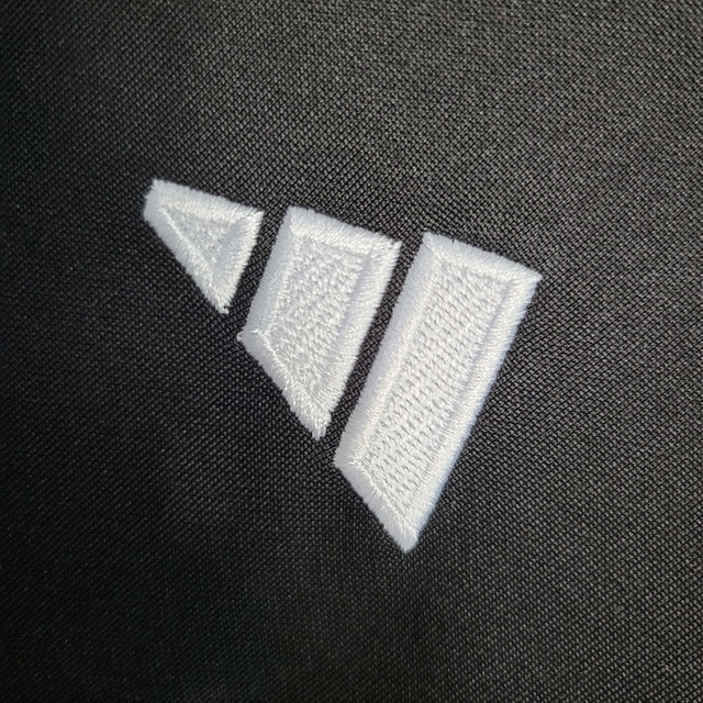 Jaqueta São Paulo 23/24 - Masculina - Preto | Escudo Bordado de Preto - Manto Elegante