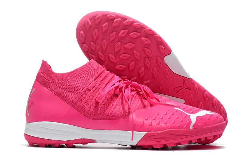 Chuteira de Society Puma Future Z 1.3 Teazer TF Rosa - Manto Elegante