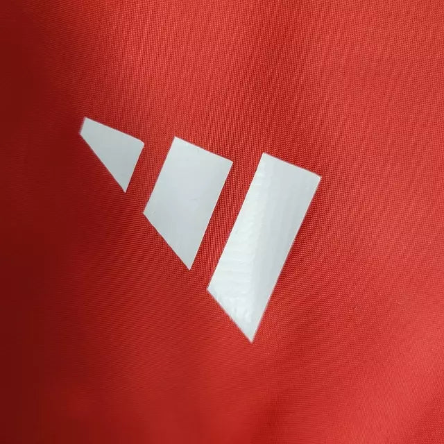 Jaqueta Corta-Vento São Paulo 23/24 - Masculina - Vermelho e Vinho - Manto Elegante