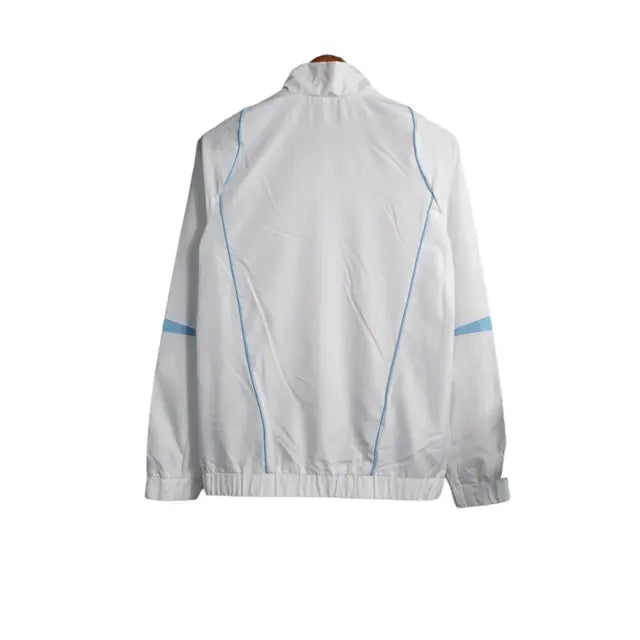 Jaqueta Corta-Vento São Paulo 23/24 - Masculina - Branco - Manto Elegante