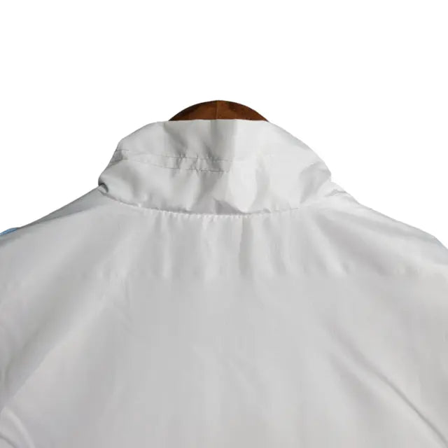 Jaqueta Corta-Vento São Paulo 23/24 - Masculina - Branco - Manto Elegante