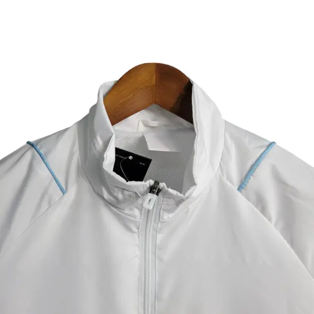 Jaqueta Corta-Vento São Paulo 23/24 - Masculina - Branco - Manto Elegante