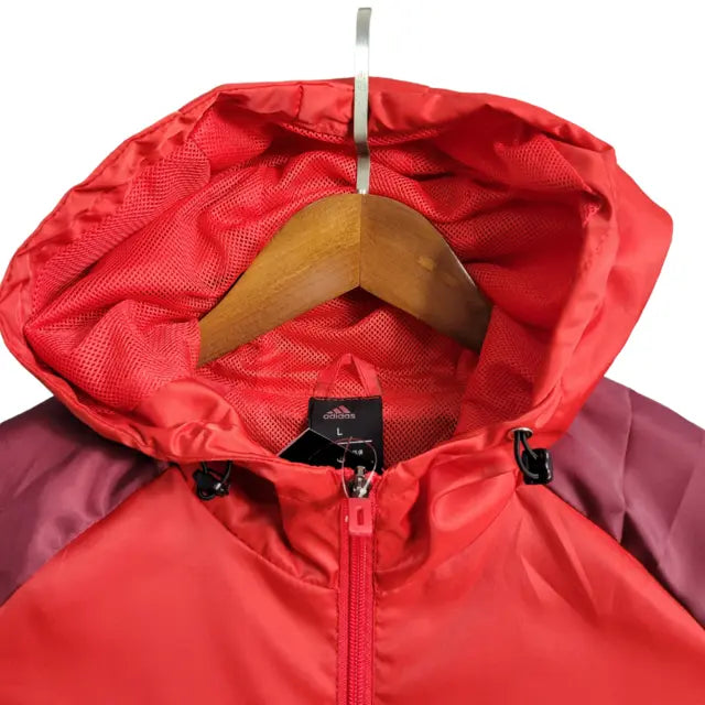 Jaqueta Corta-Vento São Paulo 23/24 - Masculina - Vermelho e Vinho - Manto Elegante