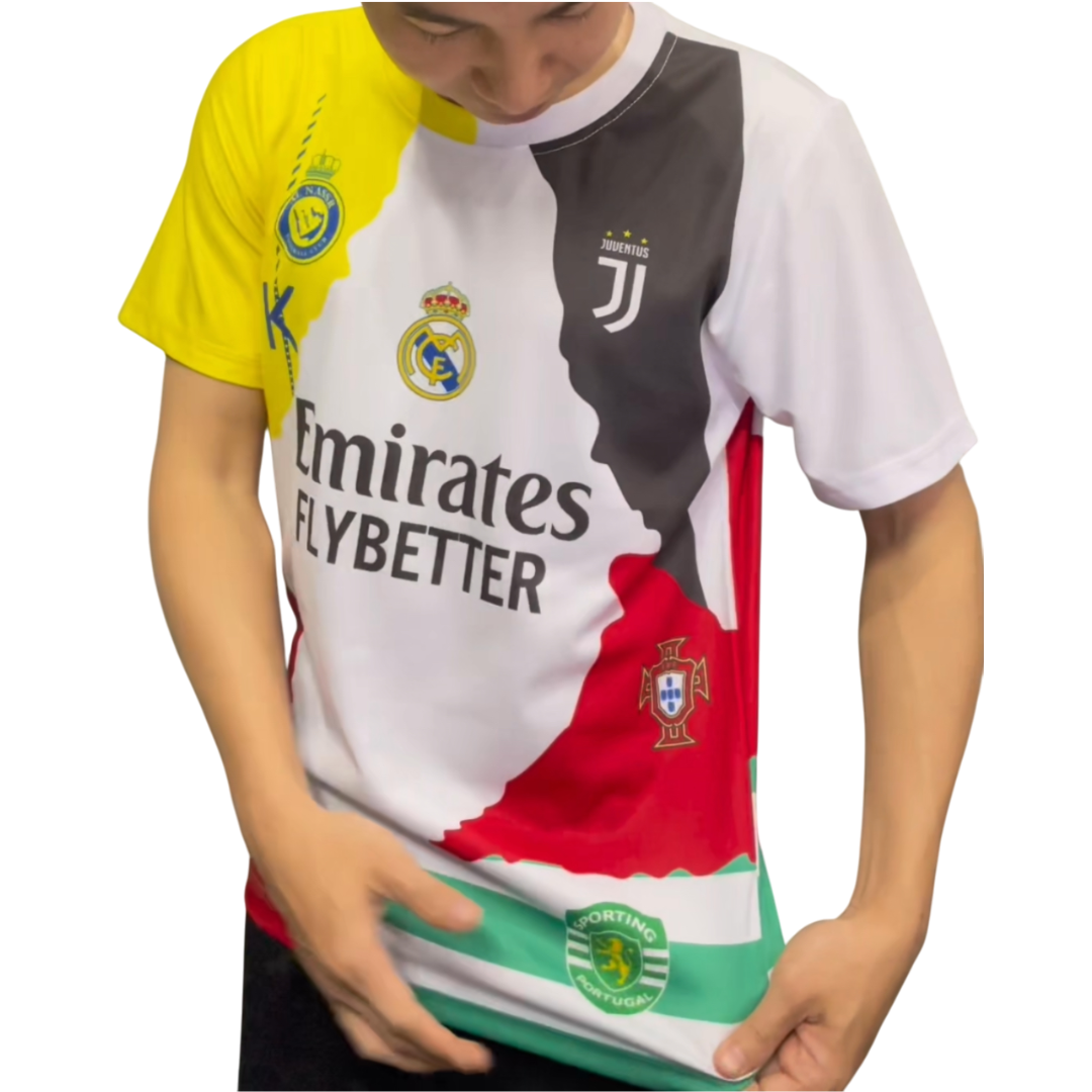 Camisa Edição Especial Cristiano Ronaldo #7 25/26 - Torcedor Masculina - Todos os Times