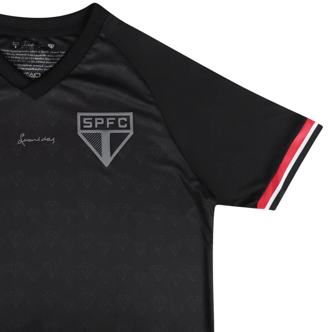 Camisa São Paulo Consciência Negra 24/25 - Torcedor Masculina - Preto