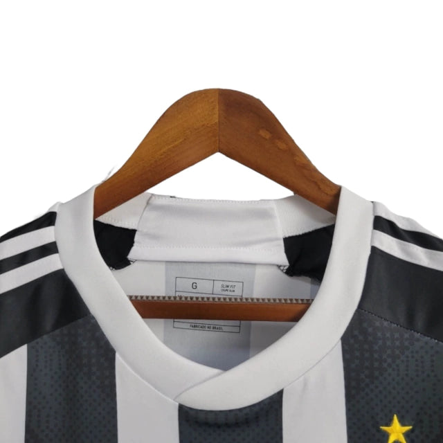Camisa Atlético Mineiro I 24/25 - Torcedor Masculina - Preto e Branco