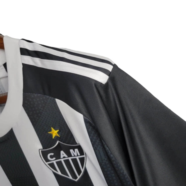 Camisa Atlético Mineiro I 24/25 - Torcedor Masculina - Preto e Branco