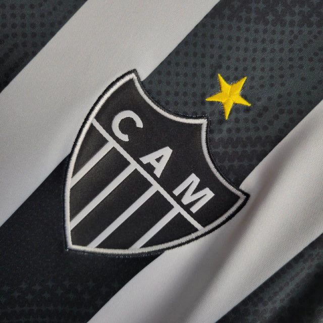 Camisa Atlético Mineiro I 24/25 - Torcedor Masculina - Preto e Branco