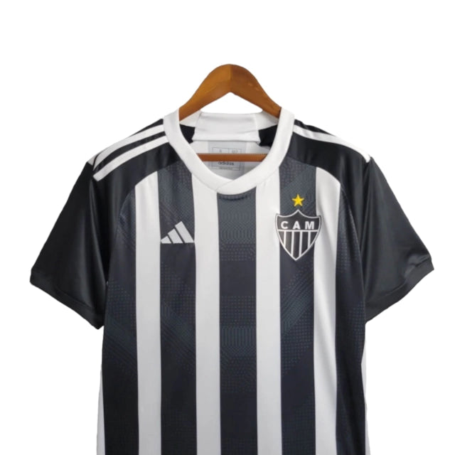 Camisa Atlético Mineiro I 24/25 - Torcedor Masculina - Preto e Branco