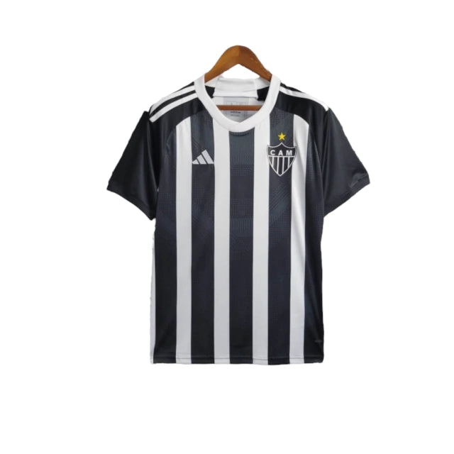 Camisa Atlético Mineiro I 24/25 - Torcedor Masculina - Preto e Branco