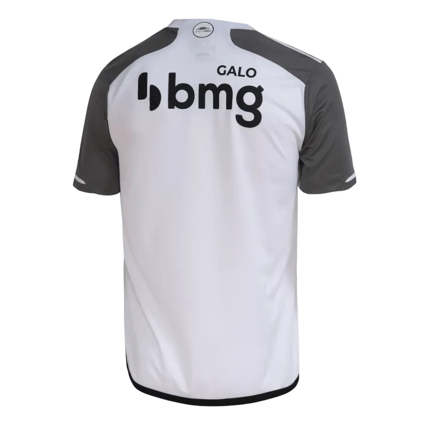 Camisa Atlético Mineiro II 23/24 - Torcedor Masculina - Branco e Cinza