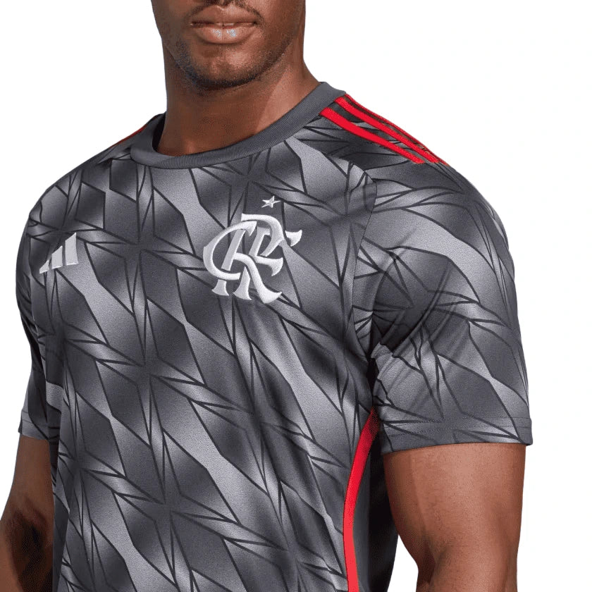 Camisa Flamengo III 24/25 - Torcedor Masculina - Cinza