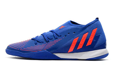 Chuteira de Futsal Adidas Predator Edge.3 - Azul - Manto Elegante