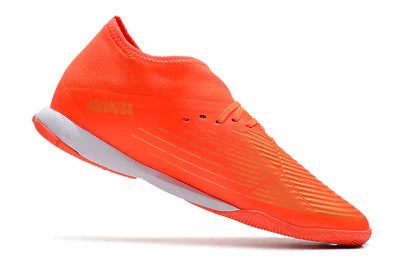Chuteira de Futsal Adidas Predator Edge.3 - Laranja - Manto Elegante