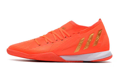 Chuteira de Futsal Adidas Predator Edge.3 - Laranja - Manto Elegante