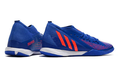 Chuteira de Futsal Adidas Predator Edge.3 - Azul - Manto Elegante