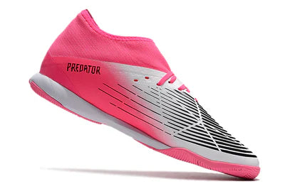 Chuteira de Futsal Adidas Predator Edge.3 - Rosa - Manto Elegante