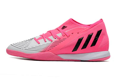 Chuteira de Futsal Adidas Predator Edge.3 - Rosa - Manto Elegante
