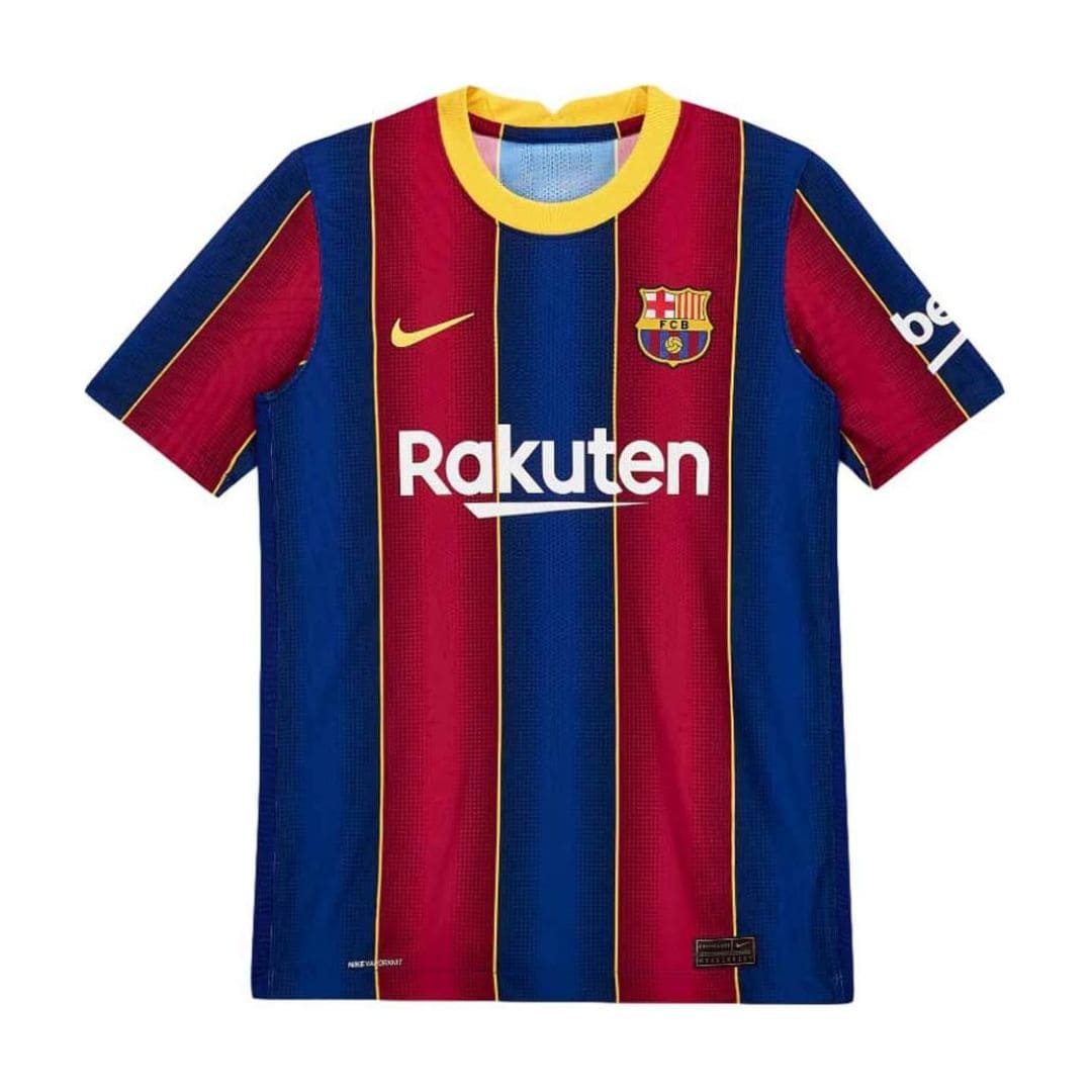 Camisa Retrô Barcelona I (Home) 2020 - Torcedor Masculina - Vermelho e Azul