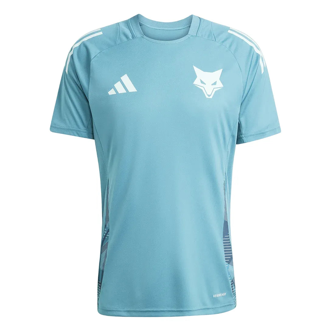 Camisa de Treino Cruzeiro 25/26 - Torcedor Masculina - Azul Turquesa+Branco