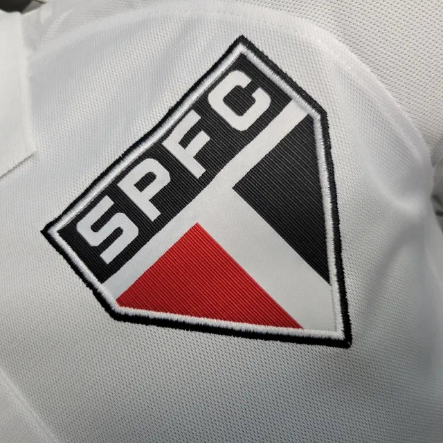 Camisa Polo São Paulo 23/24 - Torcedor Masculina - Branco - Manto Elegante