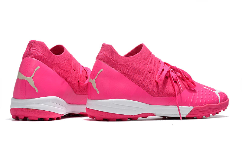 Chuteira de Society Puma Future Z 1.3 Teazer TF Rosa - Manto Elegante