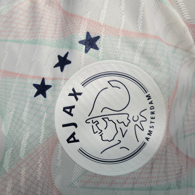 Camisa Ajax II (Away) 23/24 - Jogador Masculina - Branco