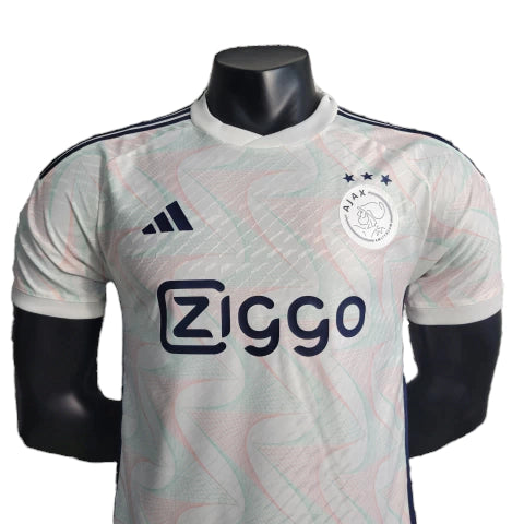 Camisa Ajax II (Away) 23/24 - Jogador Masculina - Branco