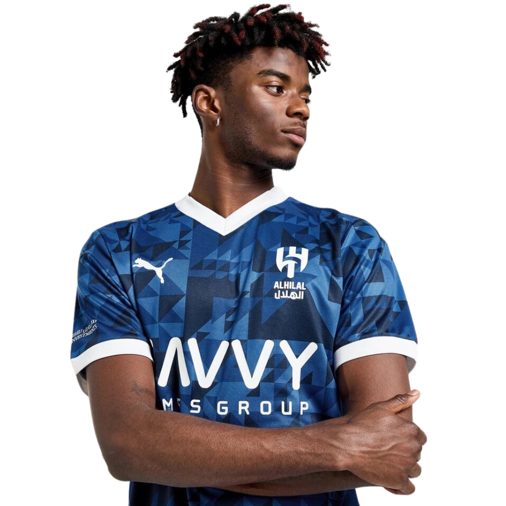 Camisa Al Hilal I (Home) 24/25 - Torcedor Masculina - Azul