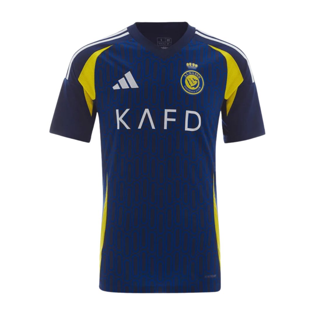Camisa Al Nassr II Cristiano Ronaldo #7 2024 - Torcedor Masculina - Azul