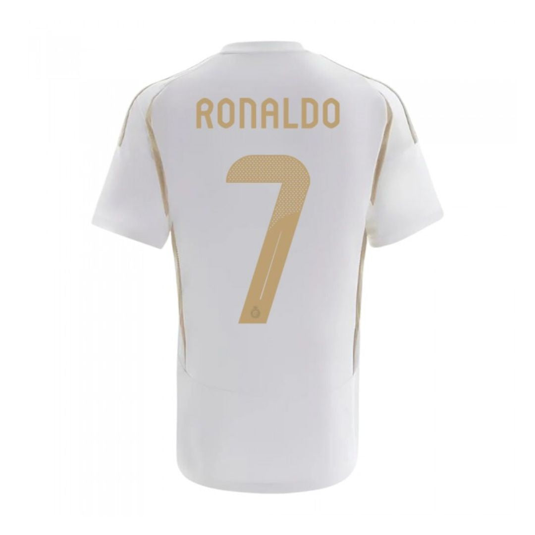 Camisa Al Nassr III Cristiano Ronaldo #7 2024 - Torcedor Masculina - Branco