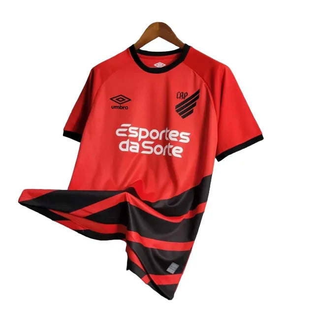 Camisa Athletico Paranaense I 23/24 - Torcedor Masculina - Vermelho - Manto Elegante