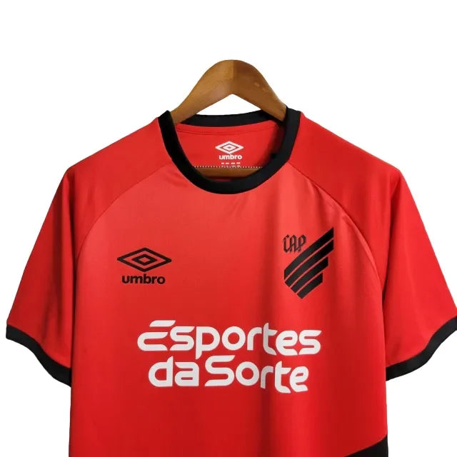 Camisa Athletico Paranaense I 23/24 - Torcedor Masculina - Vermelho - Manto Elegante
