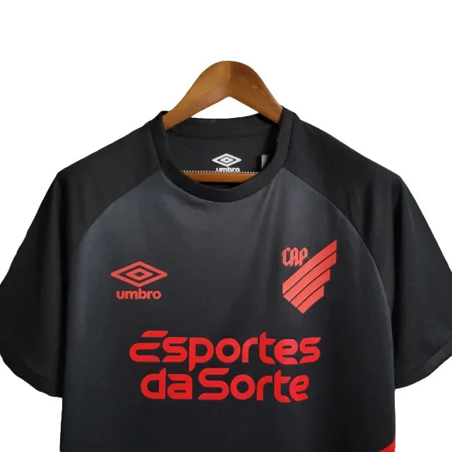Camisa Athletico Paranaense III 23/24 - Torcedor Masculina - Preto - Manto Elegante
