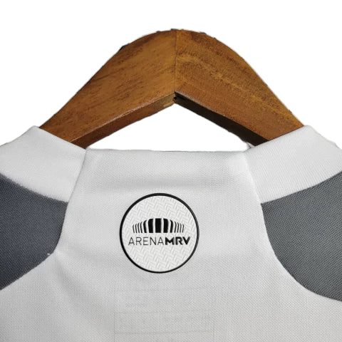 Camisa Atlético Mineiro II 23/24 - Torcedor Masculina - Branco e Cinza