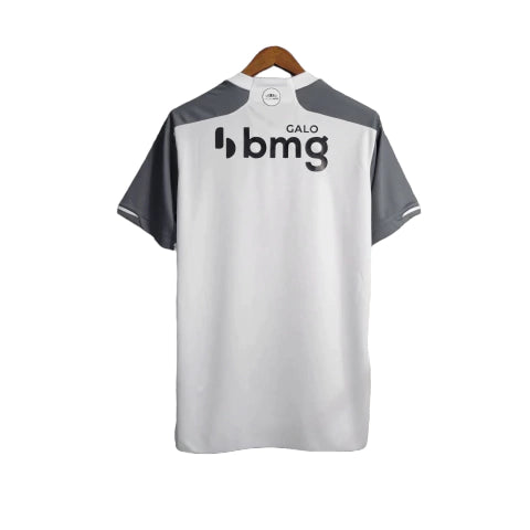 Camisa Atlético Mineiro II 23/24 - Torcedor Masculina - Branco e Cinza