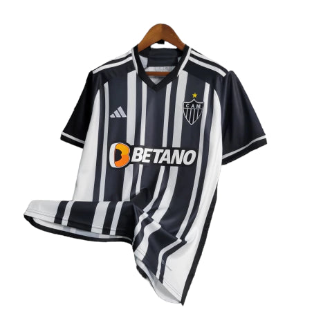 Camisa Atlético Mineiro I 23/24 - Torcedor Masculina - Preto e Branco