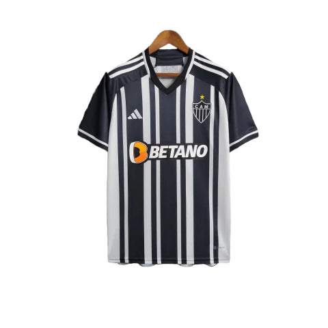 Camisa Atlético Mineiro I 23/24 - Torcedor Masculina - Preto e Branco