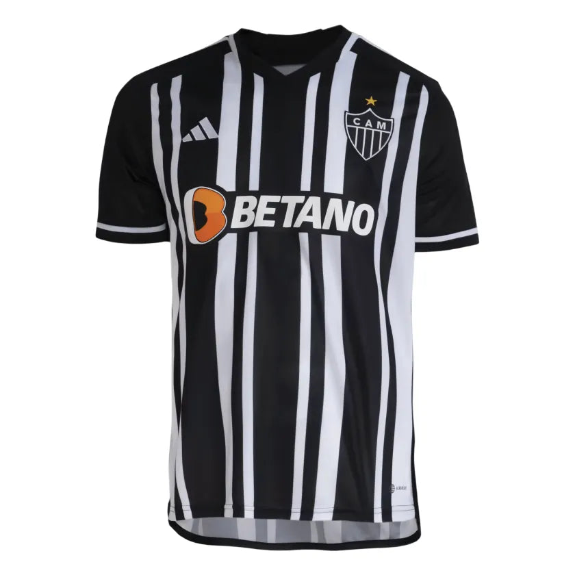 Camisa Atlético Mineiro I 23/24 - Torcedor Masculina - Preto e Branco
