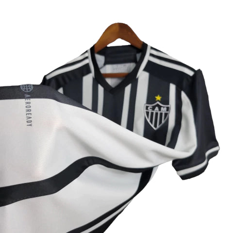 Camisa Atlético Mineiro I 23/24 - Torcedor Masculina - Preto e Branco