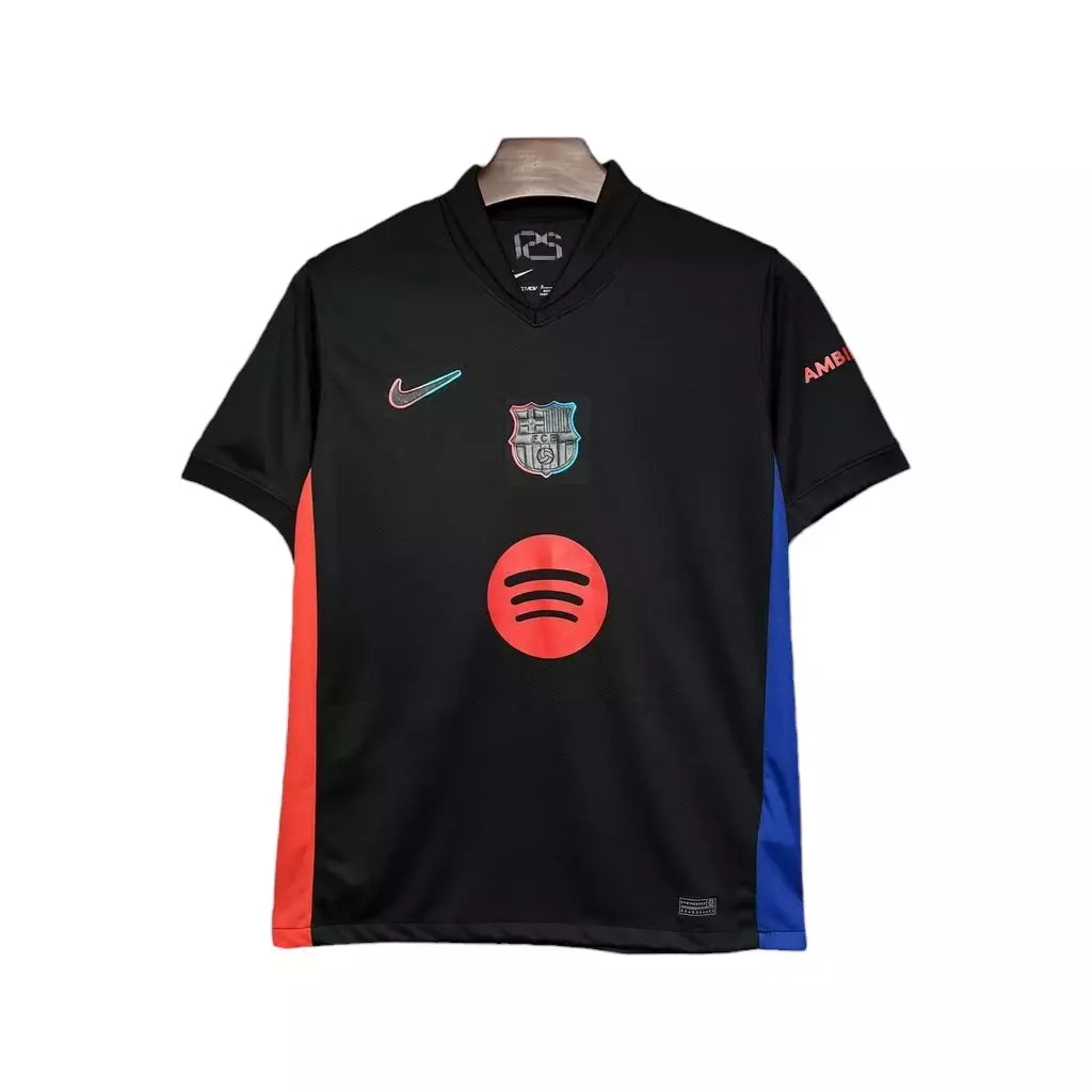Camisa Barcelona II (Away) 24/25 - Torcedor Masculina - Preto