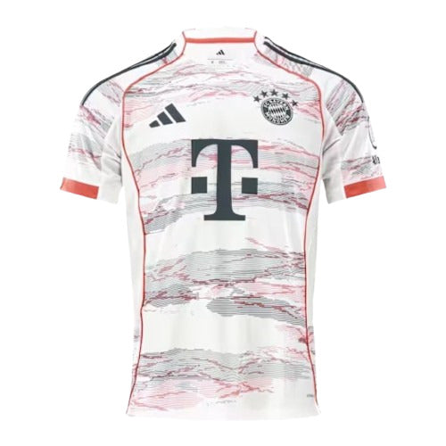 Camisa Bayern de Munique II (Away) 25/26 - Torcedor Masculina - Branco e Cinza