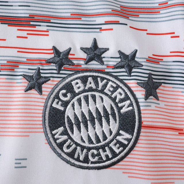Camisa Bayern de Munique II (Away) 25/26 - Torcedor Masculina - Branco e Cinza