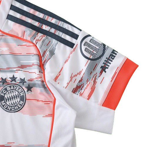 Camisa Bayern de Munique II (Away) 25/26 - Torcedor Masculina - Branco e Cinza
