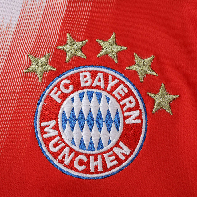 Camisa Bayern de Munique I (Home) 25/26 - Torcedor Masculina - Vermelho