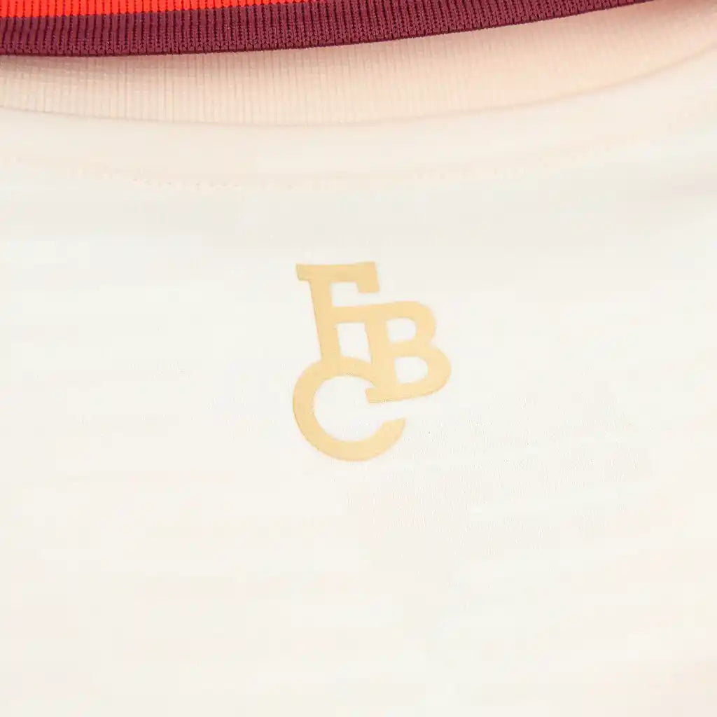 Camisa Bayern de Munique III (Third) 24/25 - Torcedor Masculina - Bege e Vermelho