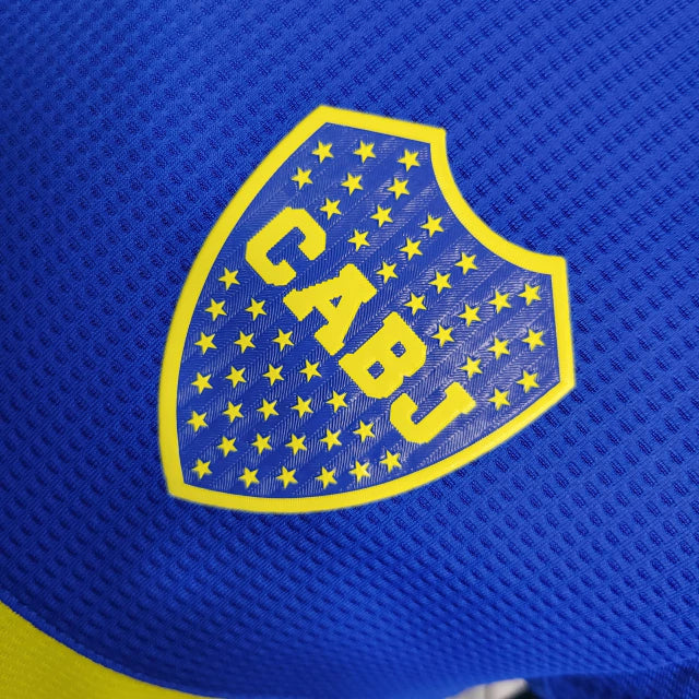 Camisa Boca Juniors I (Home) 23/24 - Jogador Masculina - Azul e Amarelo