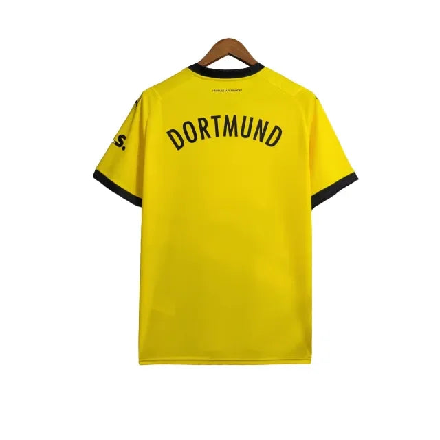 Camisa Borussia Dortmund I (Home) 23/24 - Torcedor Masculina - Amarelo - Manto Elegante